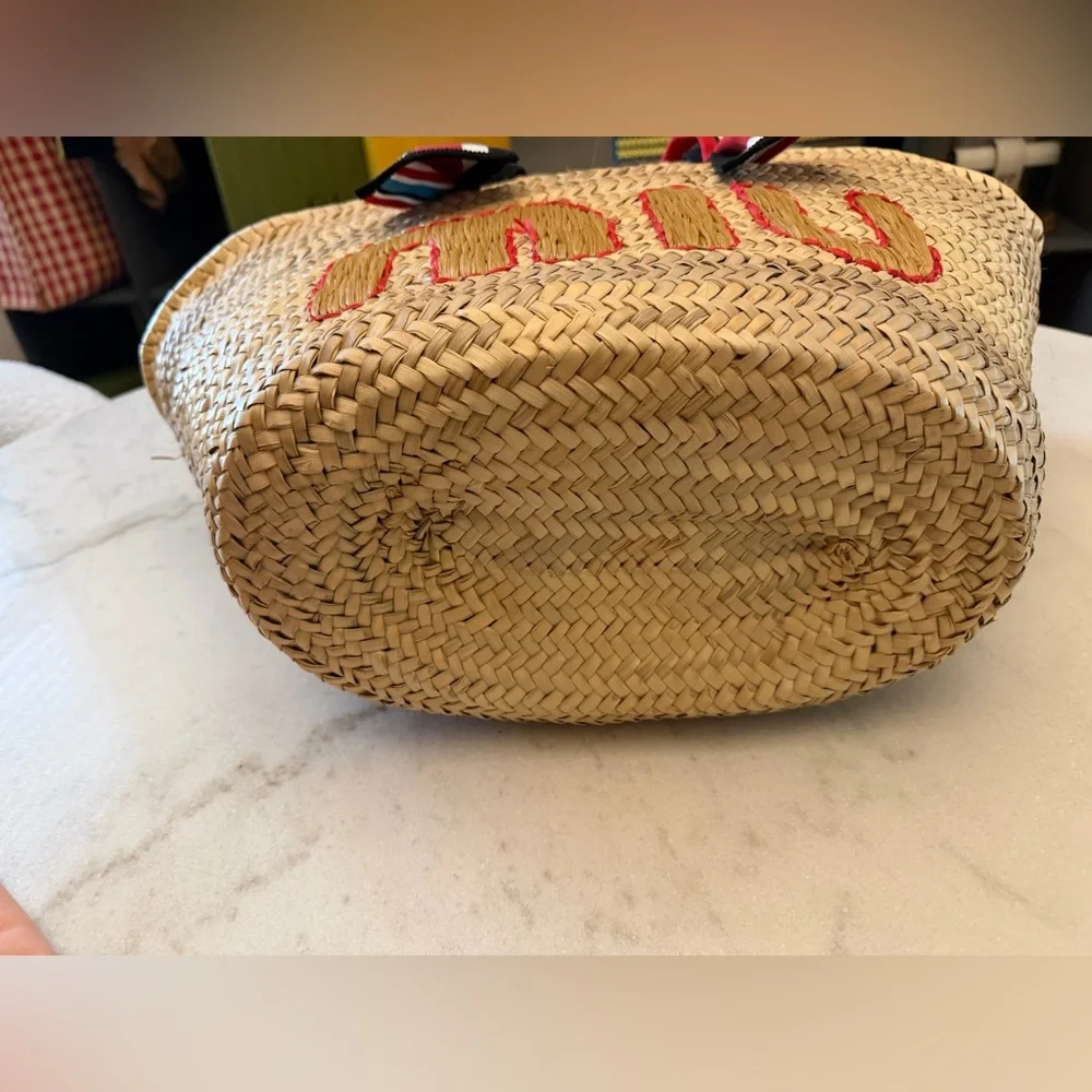 Miu Miu Raffia Handbag Basket bag - Picture 14 of 15